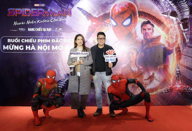 Sau 9 tháng đóng cửa, khán giả và dàn sao Hà Nội hào hứng ra rạp xem Spider-Man: No Way Home - Ảnh 9.