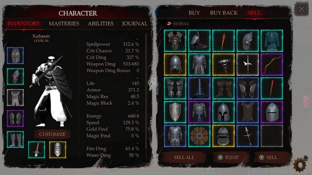 Powerlust: Review nhanh về tựa game mang dáng dấp của Diablo kinh điển chỉ do duy nhất một người làm - Ảnh 2.