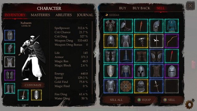 Powerlust: Review nhanh về tựa game mang dáng dấp của Diablo kinh điển chỉ do duy nhất một người làm - Ảnh 2. Powerlust: Review nhanh về tựa game mang dáng dấp của Diablo kinh điển chỉ do duy nhất một người làm - Ảnh 2.