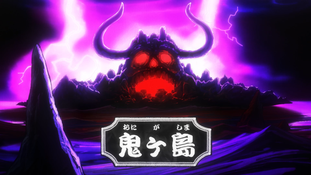 Hình ảnh Hỏa Vân do Kaido tạo ra có màu tím, anime One Piece thêm một lần nữa lại xuất hiện chi tiết quá màu mè - Ảnh 4.