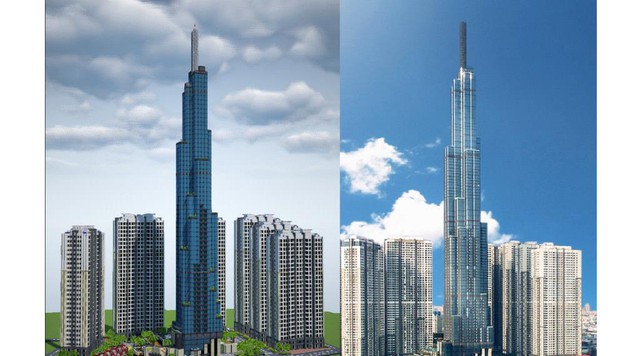 Game thủ tái dựng tòa nhà cao nhất Việt Nam Landmark 81 trong Minecraft - Ảnh 1.