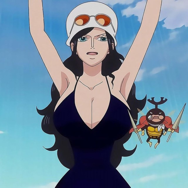 One Piece: Ngẩn ngơ ngắm loạt ảnh tôn vòng một siêu khủng của nữ khảo cổ xinh đẹp băng Mũ Rơm - Ảnh 2.