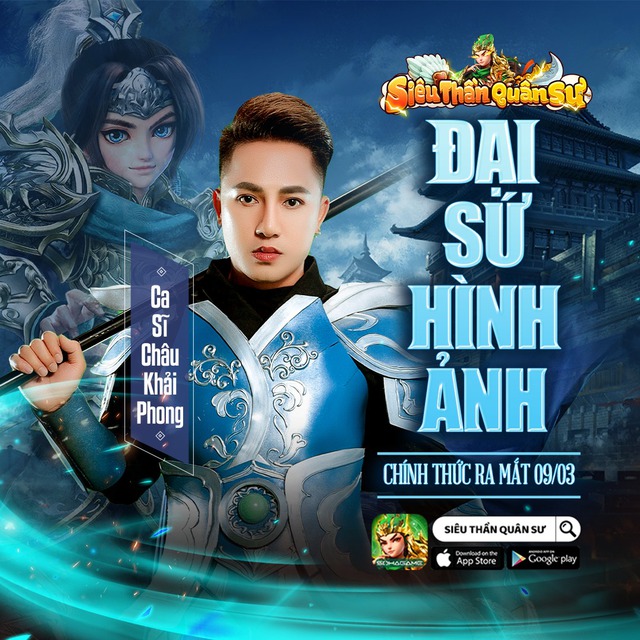 Chính thức: Siêu Thần Quân Sư bắt tay cùng Ca sĩ Châu Khải Phong khẳng định vị thế game chiến thuật Tam Quốc độc nhất hiện nay - Ảnh 2.