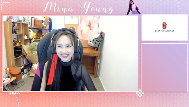 Mina Young appeared with a strange image on Stream, revealing the cuckold story and the truth behind the 