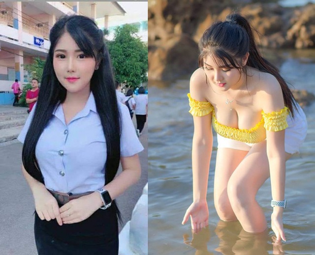 Làm giáo viên song song với hot girl mạng, hai cô gái xinh đẹp khiến CĐM trầm trồ trước ảnh đời thường gợi cảm - Ảnh 2.