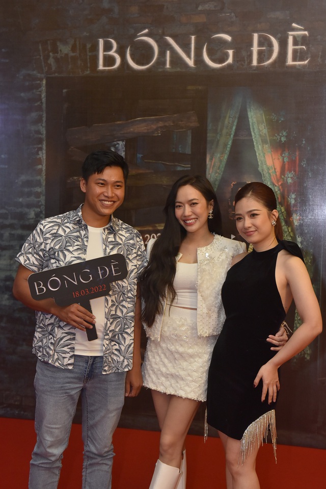 Dàn sao Việt tề tựu đông đủ trong họp báo ra mắt phim Bóng Đè tại Hà Nội - Ảnh 2.