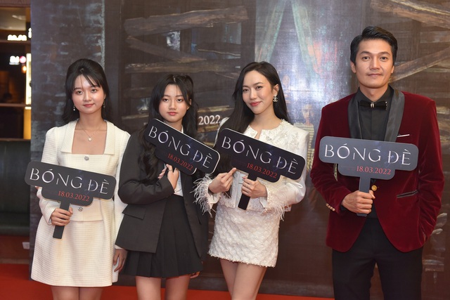 Dàn sao Việt tề tựu đông đủ trong họp báo ra mắt phim Bóng Đè tại Hà Nội - Ảnh 4.