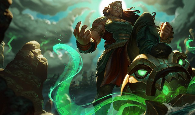 Không phải Gangplank, Braum mới là vị tướng duy nhất trong LMHT được Illaoi tán tỉnh, lời thoại còn sặc mùi 18+ - Ảnh 3.