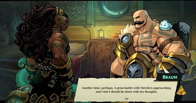 Not Gangplank, Braum is the only champion in League of Legends who is flirted with by Illaoi, the dialogue still smells of 18+ - Photo 7.