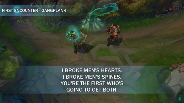 Không phải Gangplank, Braum mới là vị tướng duy nhất trong LMHT được Illaoi tán tỉnh, lời thoại còn sặc mùi 18+ - Ảnh 11.