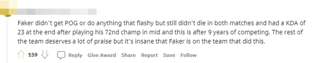 The League of Legends community has a fever before T1's super record: calling Faker GOAT, claiming to give the World Championship trophy to the whole team - Photo 5.