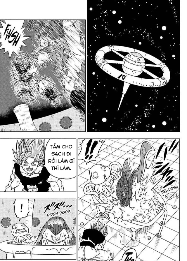 Dragon Ball Super chap 82: Gas's reluctant trip to the galaxy when trying to chase Goku - Picture 2.