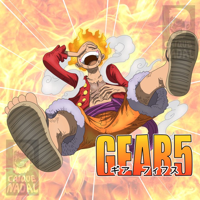 One Piece: Hình dạng và sức mạnh mới của Luffy sau khi được các fan lên màu đúng là đỉnh của chóp - Ảnh 1.