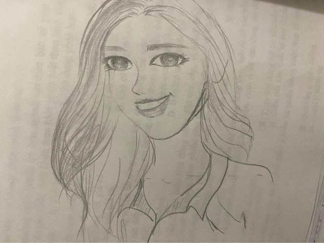 Drawing a portrait of the most famous beautiful female streamer in Vietnam, the fan made the owner say 