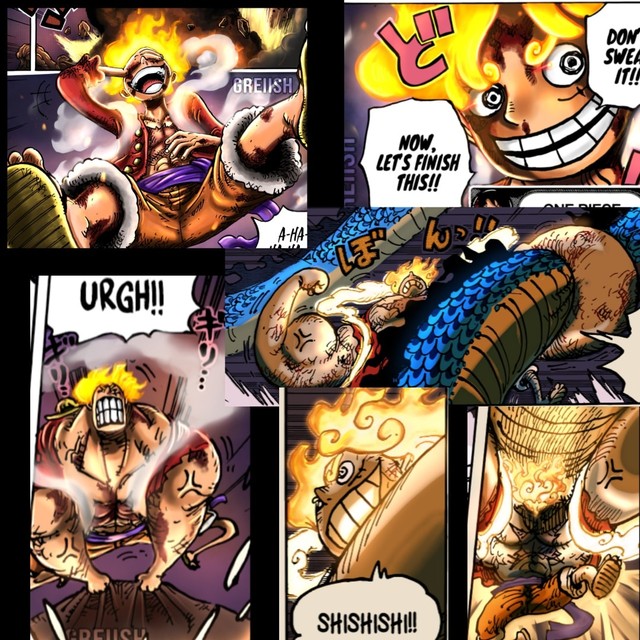 One Piece 1044: Cảnh Luffy bón hành Kaido khiến fan cho rằng Oda lấy ý tưởng của Tom và Jerry - Ảnh 1.