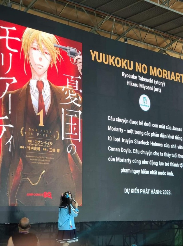 Yuukoku no Moriarty và 6 bộ manga được NXB Trẻ công bố bản quyền tại AniAni Festival - Ảnh 2.