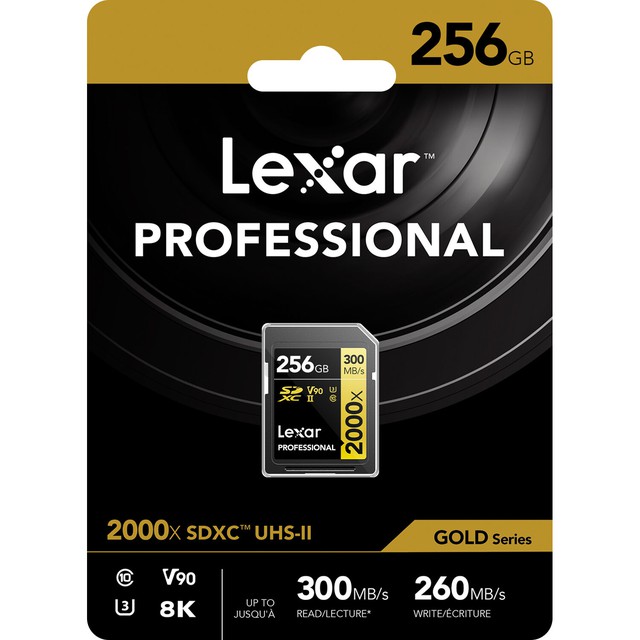 Lexar ra mắt thẻ nhớ GOLD 2000x 256GB SDXC UHS-II V90 - Ảnh 3.