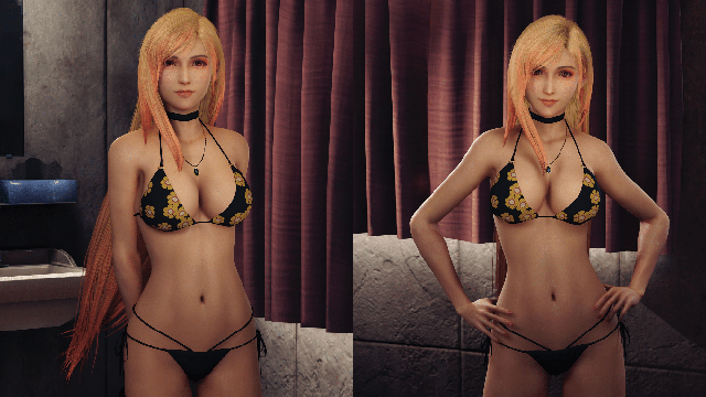Xuất hiện bản mod Tifa diện bikini cực kỳ bốc lửa, thậm chí còn có độ phân giải 4K, lấy cảm hứng từ Anime - Ảnh 2.