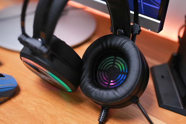 Tai nghe gaming E-DRA EH412 Pro 7.1 RGB: Giá rẻ, chất âm tốt, đẹp bắt mắt - Ảnh 3.