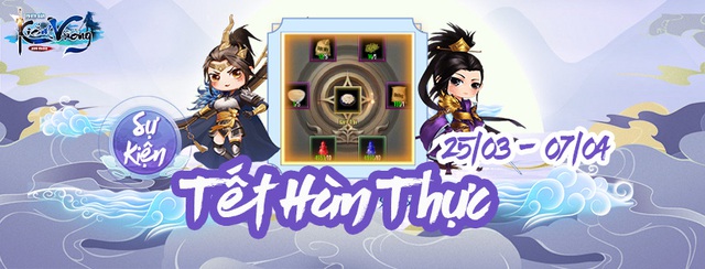 Kiếm Vương ADNX Mobile ra mắt môn phái Cổ Mộ, game thủ tưng bừng với sự kiện Tết Hàn thực - Ảnh 2.