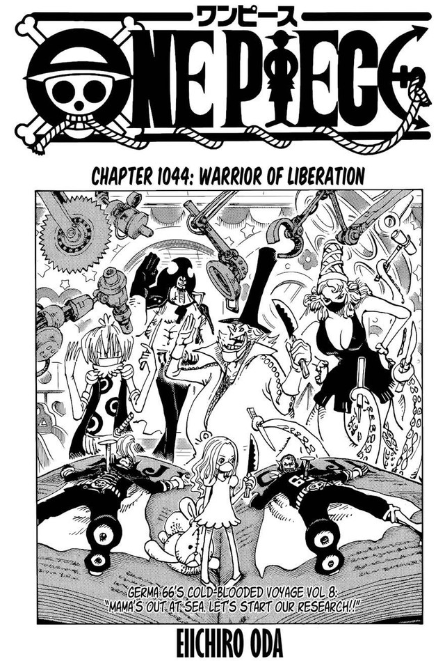 One Piece: 2 nhân vật bí ẩn xuất hiện tại Totto Land ở chap 1046 là ai, Germa 66 quay lại cứu người? - Ảnh 2.