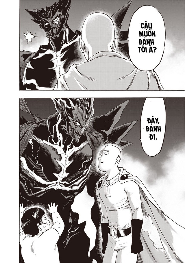 Chứng kiến Garou bị đấm bay, các fan One Punch Man động viên chịu cú đấm của Saitama mà đứng dậy được là kỳ tích rồi - Ảnh 3.