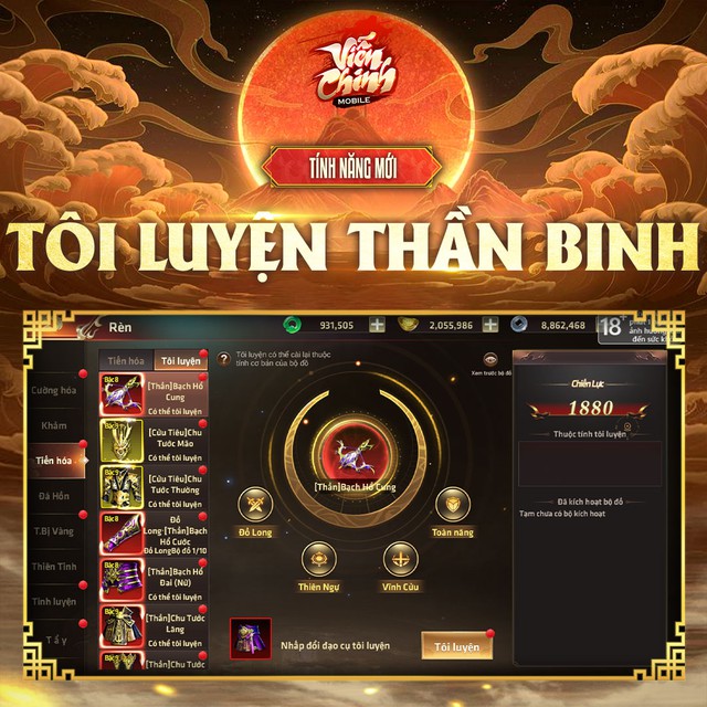 Race the new TOP server very smoothly with Giftcode Update Phong Hoa Lien Thanh from Vien Chinh Mobile, give away 1000KNB - Photo 4.