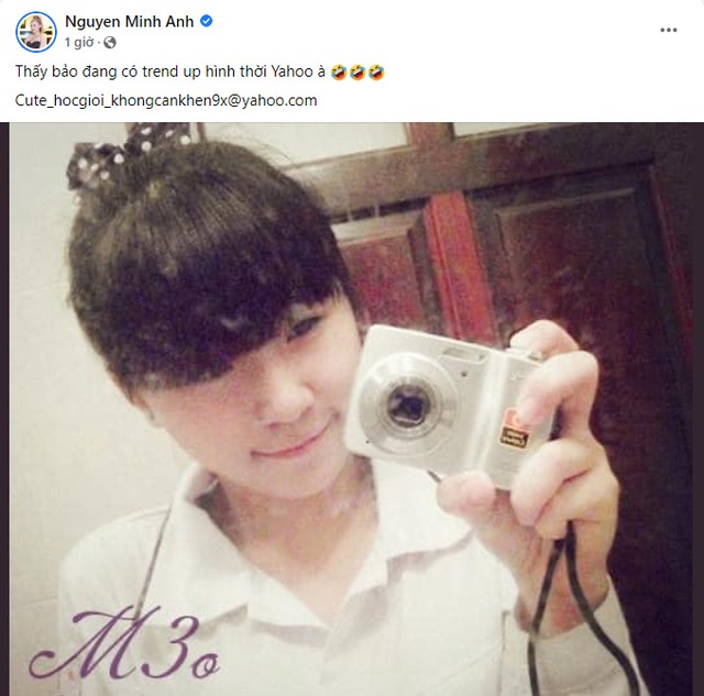 Dũng cảm đăng ảnh và nick chat Yahoo ngày xưa, nữ MC sexy nhất làng game Việt khiến CĐM không nhận ra - Ảnh 1.