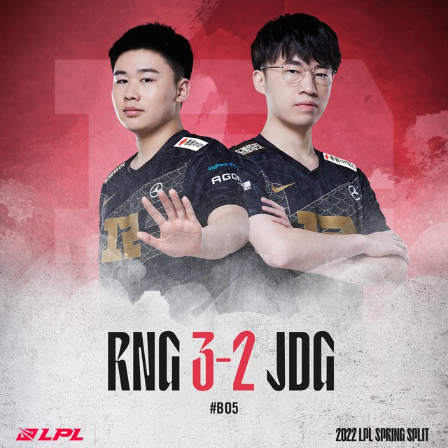 RNG lại lật kèo trước JDG, cộng đồng LMHT tố loạt trận Bán kết LPL Mùa Xuân đã được lên kịch bản - Ảnh 2. RNG lại lật kèo trước JDG, cộng đồng LMHT tố loạt trận Bán kết LPL Mùa Xuân đã được lên kịch bản - Ảnh 2.