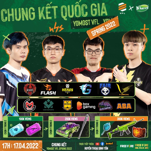 Tổng duyệt Chung kết VFL Spring 2022 của Free Fire: Sân khấu siêu hoành tráng, dàn streamer, rapper đình đám hội tụ - Ảnh 1.