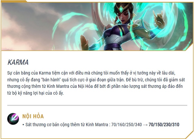 Master Yi lại chịu Nerf thảm! Game thủ Tốc Chiến tiếp tục khóc ròng khi Karma vẫn thoải mái tung hoành tại bản cập nhật 3.1A - Ảnh 1.