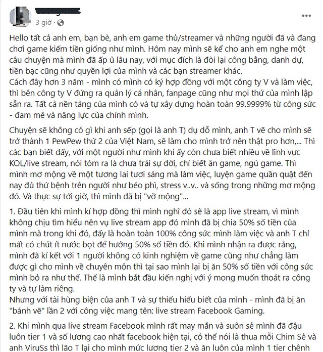 Hàng loạt streamer tiếp tục lên tiếng về “người anh thân thiết” bị tố chèn ép, gạ gẫm - Ảnh 1.