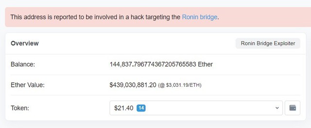 How was Axie Infinity hacker blocked from money laundering?  - Photo 1.