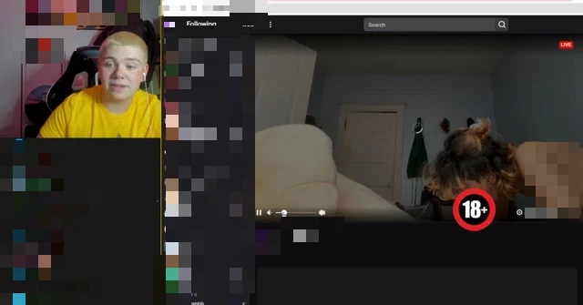 Almost lost color because he accidentally clicked on the channel showing the sex scene, the male streamer had to post a warning to the audience - Photo 3.