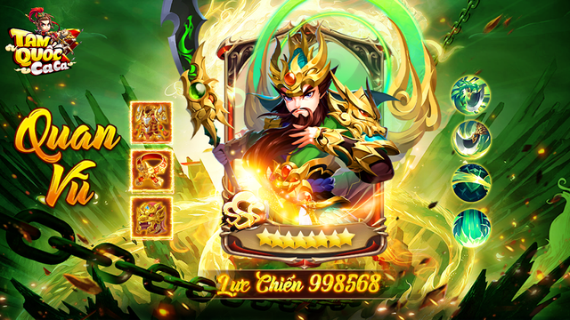 Still the Three Kingdoms Ca Ca with a hobby of putting gifts in the hands of players: Free Giftcode, rare items, branded watches and super-burning SAMSUNG Z FLIP - Photo 5.
