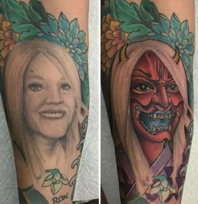 Accidentally tattooing his girlfriend's face on his body and then breaking up, the young man had a super cool treatment that made fans only admire his infinite IQ - Photo 6.