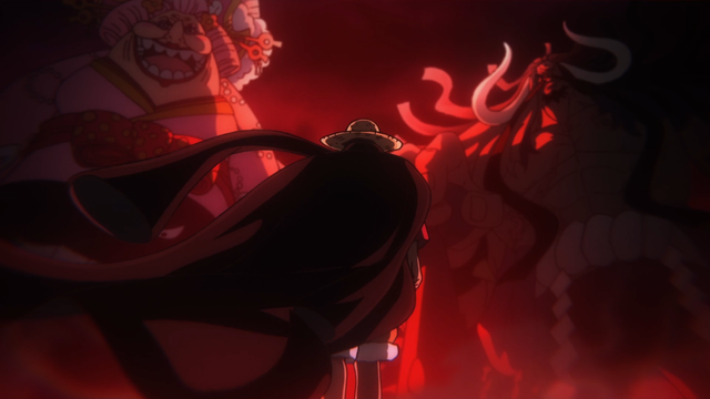 One Piece episode 1015: Impressive image, fans got goosebumps at the moment Luffy punched Kaido - Photo 2.