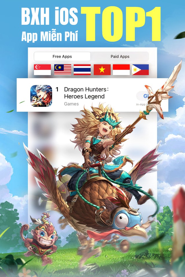 Dragon Hunters: Heroes Legend sôi động ngày ra mắt 26/04 - Ảnh 2.