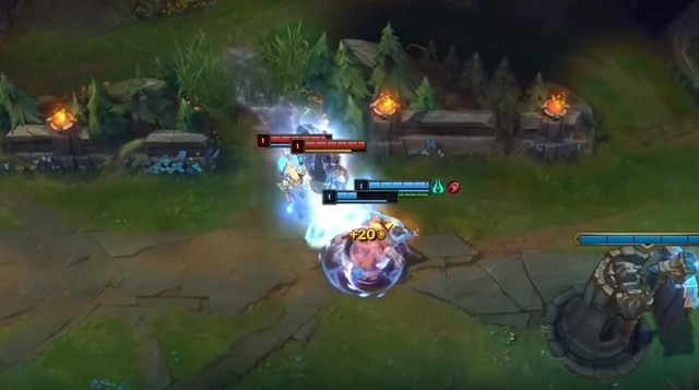 Discover the secret to quickly climbing rank of a mutant duo with the gameplay of Lee Sin - Taric Bottom - Photo 2.