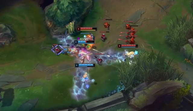 Discover the secret to fast rank climbing of a mutant duo with the gameplay of Lee Sin - Taric Bottom - Photo 3.