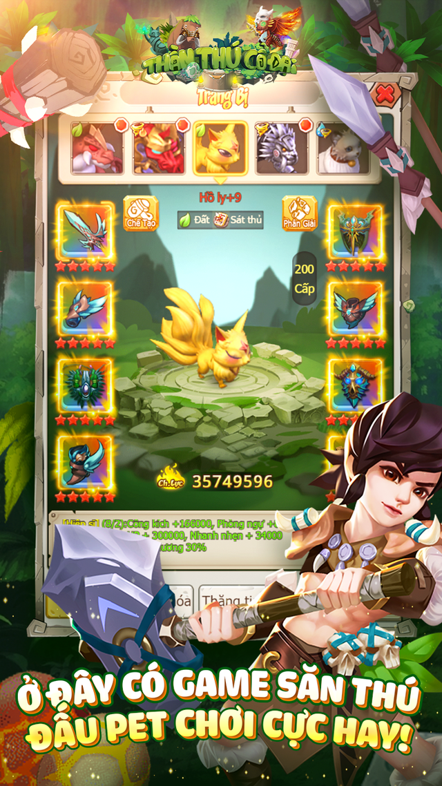 Ancient Beasts Mobile, a very attractive pet-fighting game that landed in Vietnam - Photo 2.