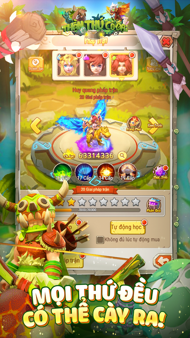 Ancient Beasts Mobile, a very attractive pet-fighting game that landed in Vietnam - Photo 4.