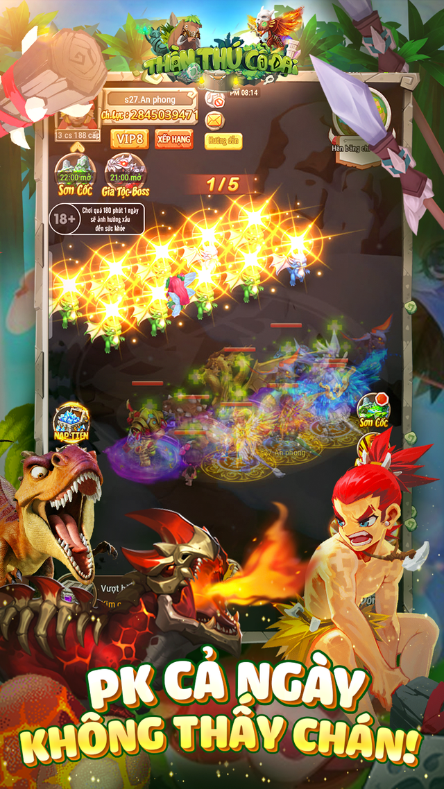 Ancient Beasts Mobile, a very attractive pet-fighting game that landed in Vietnam - Photo 3. Ancient Beasts Mobile, a very attractive pet-fighting game that landed in Vietnam - Photo 3.