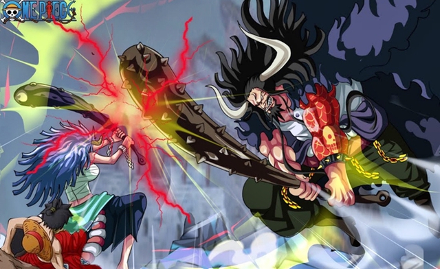 One Piece: With Gear 5 and awakening, Kaido's powerful mace is useless against Luffy - Photo 3.