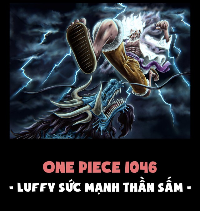 One Piece 1046: Fans were excited when they heard that Luffy could use thunder, this is the world's most absurd power - Photo 1.