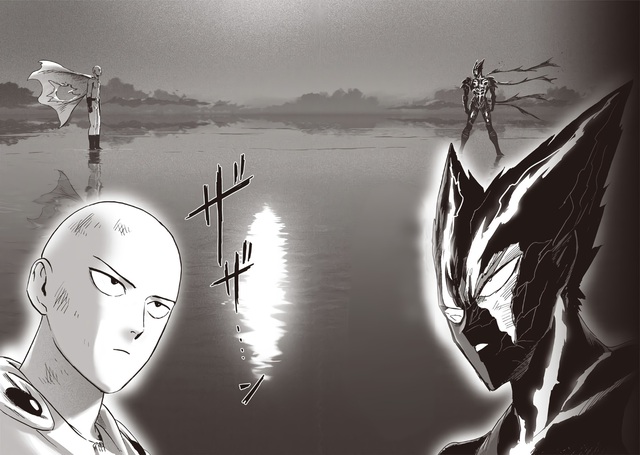 One Punch Man: Fan bàn tán về điều mà Saitama nói với Garou tôi chỉ muốn hủy diệt hành tinh này cho rồi - Ảnh 1. One Punch Man: Fan bàn tán về điều mà Saitama nói với Garou tôi chỉ muốn hủy diệt hành tinh này cho rồi - Ảnh 1.