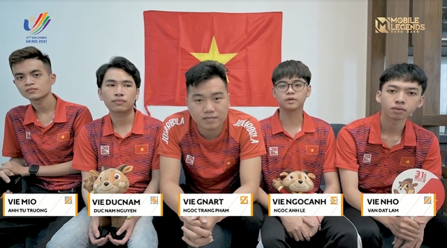 Đội hình được tuyển chọn từ những cá nhân xuất sắc, Mobile Legends Bang Bang Việt Nam quyết giành “vàng” trên sân nhà - Ảnh 1.