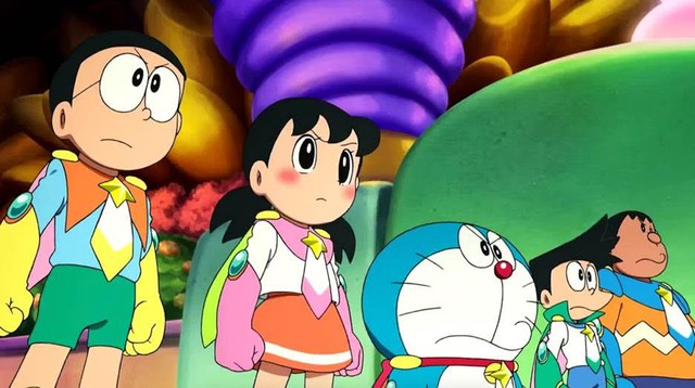 Thời trang “nhập gia tùy tục” của Doraemon trong movie khiến fan Mèo Ú thích mê - Ảnh 4.