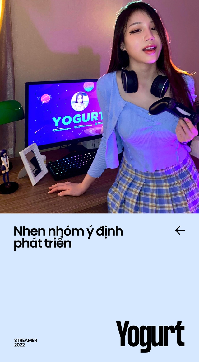 Yogurt: Nữ streamer có một 