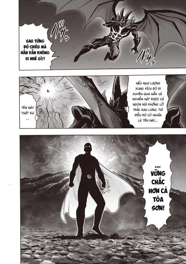 One Punch Man chap 210: Chứng kiến Garou ra sức cứu người khiến Saitama nhớ đến bạn King của mình - Ảnh 1.